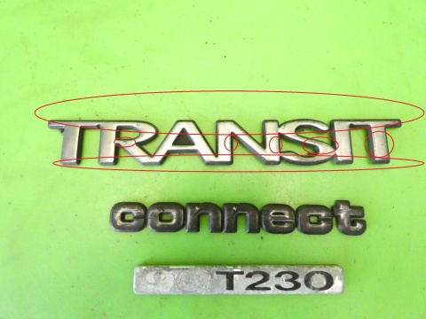 Logo znaczek emblemat tył 90 t230 FORD TRANSIT CONNECT MK1 FL 09-13