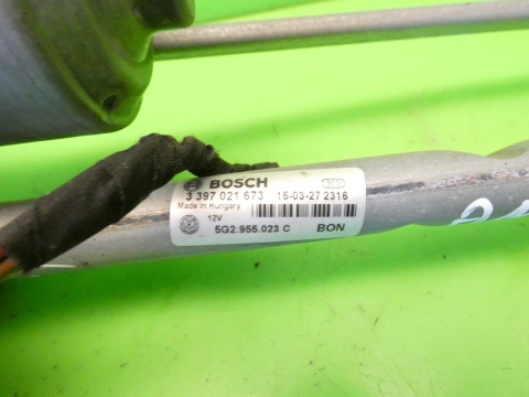 Mechanizm + silniczek wycieraczek przód UK VW GOLF VII GTI 12-16