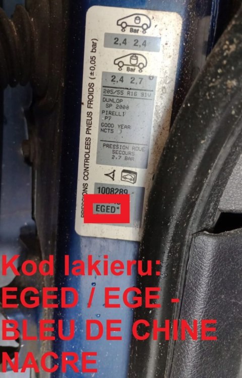 LISTWA DRZWIOWA LEWA PRZÓD PEUGEOT 307 5D KOMB 01-