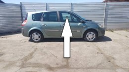 SZYBA DRZWIOWA PRAWA PRZÓD RENAULT GRAND SCENIC II