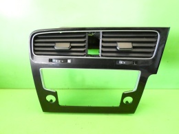 Dekor ramka radia deski kratki środek UK VW GOLF VII GTI 12-16