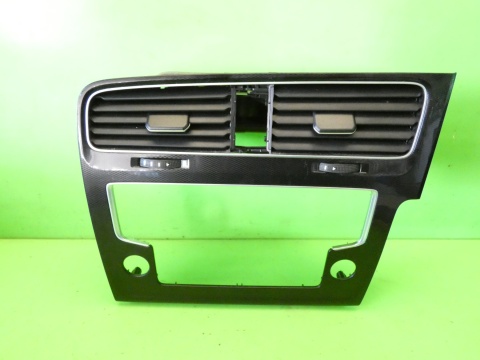 Dekor ramka radia deski kratki środek UK VW GOLF VII GTI 12-16