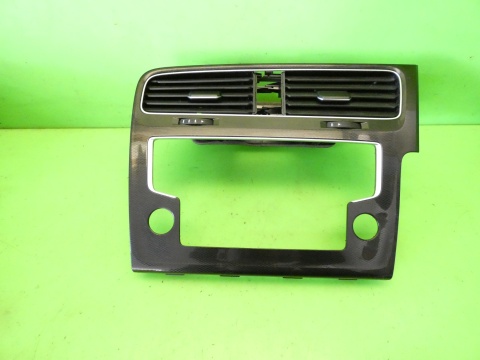 Dekor ramka radia deski kratki środek UK VW GOLF VII GTI 12-16