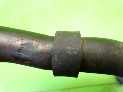 Przewód wody wąż rura VW GOLF VII GTI 2.0 TSI 12-16