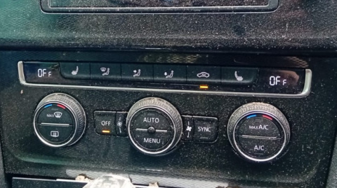 Panel sterowania nawiewem climatronic 5G0907044BD VW GOLF VII GTI 12-16