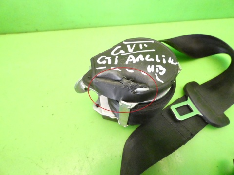 Pas bezpieczeństwa prawy tył VW GOLF VII GTI HB 5D 12-16