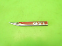 Listewka logo znaczek emblemat GTI lewy przód VW GOLF VII 12-16