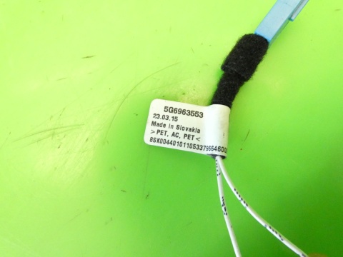 Mata czujnik zajęcia fotela 5G6963553 VW GOLF VII GTI 12-16