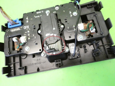 Lampka oświetlenie kabiny przód + mikrofon VW GOLF VII GTI 12-16