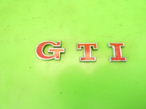 Logo znaczek emblemat napis GTI tył VW GOLF VII HB 12-16