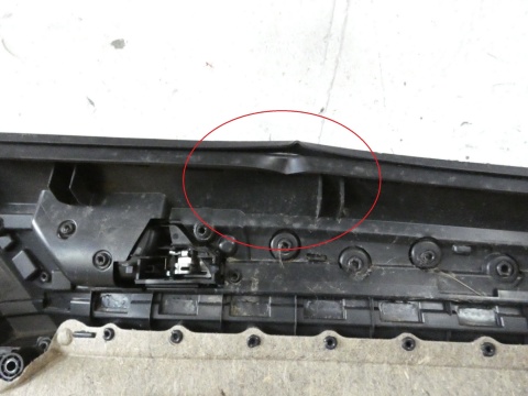 Boczek tapicerka lewa tył clark TW VW GOLF VII GTI HB 12-16