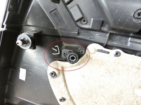 Boczek tapicerka lewa tył clark TW VW GOLF VII GTI HB 12-16