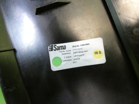 Schowek deski środek góra 1T1857921B VW TOURAN I 1T 03-06