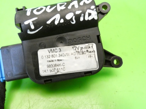 Silniczek sterowania nawiewem 0132801340 1K1907511C VW TOURAN I 1T 03-06 Silniczek sterowania nawiewem 0132801340 1K1907511C VW TOURAN I 1T 03-06