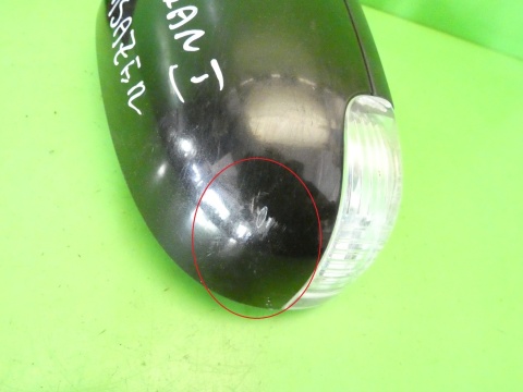 Lusterko zewnętrzne prawe 6pin LC9Z VW TOURAN I 1T 03-06