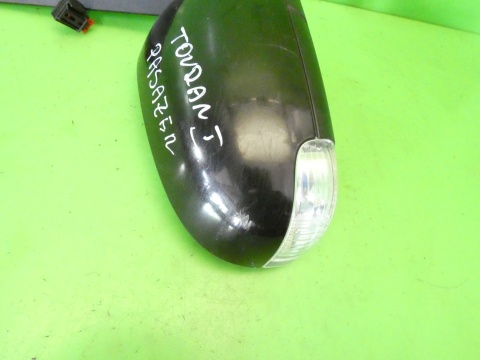 Lusterko zewnętrzne prawe 6pin LC9Z VW TOURAN I 1T 03-06