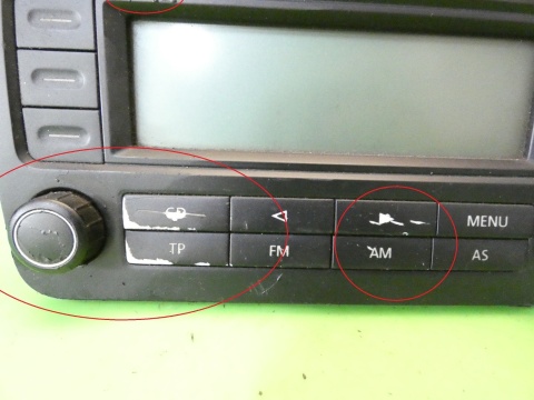 Radio Rcd 300 Blaupunkt 1K0035186J 7643223360 VW TOURAN I 1T 03-06