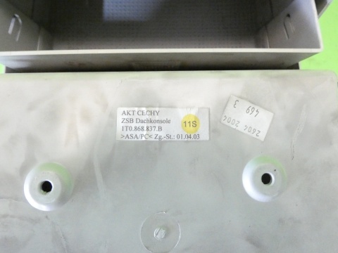 Schowek na okulary dachu podsufitki 1T0868837B VW TOURAN I 1T 03-06