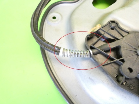 Mechanizm podnośnik szyby lewy tył 1T0839729H VW TOURAN I 1T 03-06