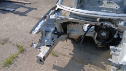 Podłużnica kielich ćwiartka prawa przód LY7W AUDI A3 8P HB 3D 03-05