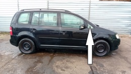 Szyba karoseryjna prawa przód mała VW TOURAN I 1T 03-06