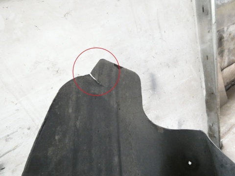 Nadkole prawe tył 1T0810972B VW TOURAN I 1T 03-06