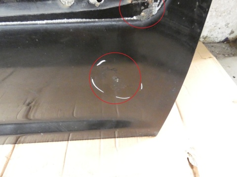 Drzwi prawe przód LC9Z VW TOURAN I 1T 03-06