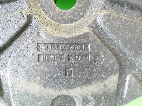 Wkład koła styropian bagażnika 1T0863470E VW TOURAN I 1T 03-06