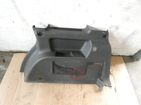 Tapicerka boczek bagażnika prawy VW TOURAN I 1T 03-06