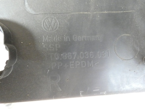 Tapicerka boczek bagażnika prawy VW TOURAN I 1T 03-06