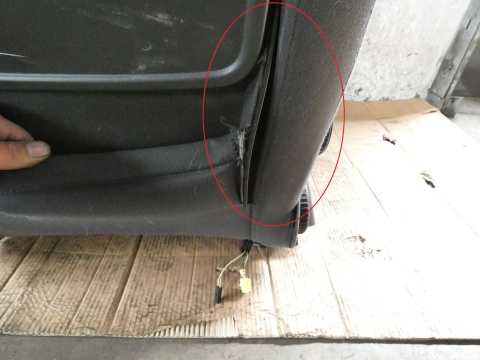 Fotel prawy pasażera przód VW TOURAN I 1T 03-06