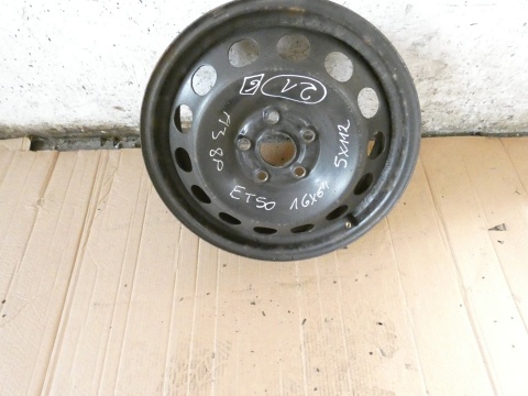 Felga stalowa 16 16x6 5x112 et50 AUDI A3 8P 03-05