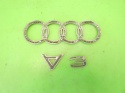 Logo znaczek emblemat oooo tył AUDI A3 8P 03-05