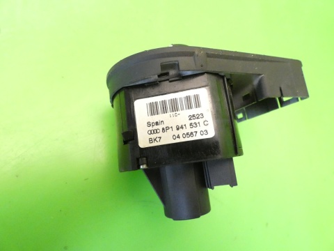 Przełącznik włącznik świateł 8P1941531C AUDI A3 8P 03-05