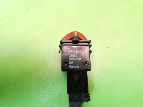Przełącznik świateł awaryjnych 8P0941509 AUDI A3 8P 03-05