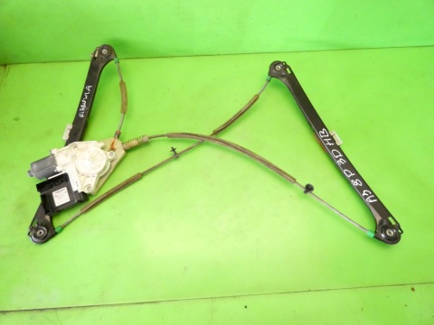 Mechanizm podnośnik szyby lewy przód 8P0959801A AUDI A3 8P 3D 03-05