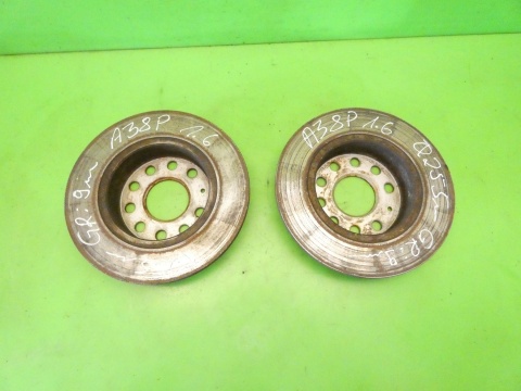 Tarcze hamulcowe tył tylne 255mm AUDI A3 8P 1.6 8V 03-05