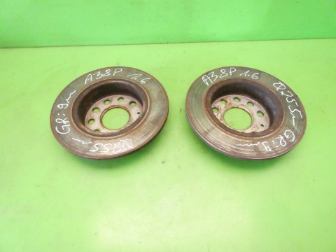 Tarcze hamulcowe tył tylne 255mm AUDI A3 8P 1.6 8V 03-05