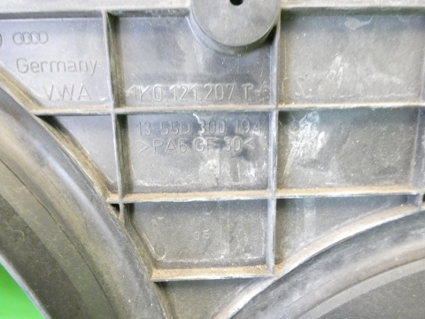 Wentylator chłodnicy wody 1K0121207T AUDI A3 8P 1.6 8V 03-05
