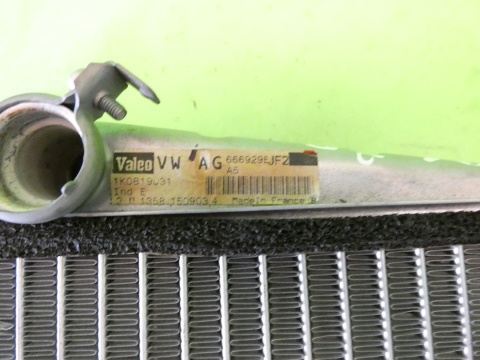 Nagrzewnica 1K0819031 valeo AUDI A3 8P 1.6 8V 03-05