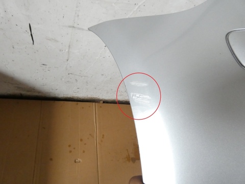 Zderzak tylny tył LY7W AUDI A3 8P HB 3D 03-05