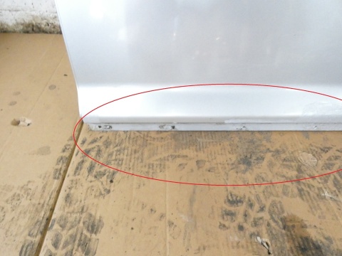 Drzwi lewe przód LY7W AUDI A3 8P HB 3D 03-05