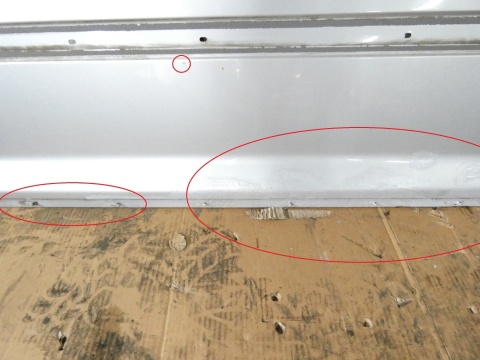 Drzwi lewe przód LY7W AUDI A3 8P HB 3D 03-05