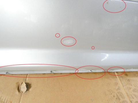 Drzwi prawe przód LY7W AUDI A3 8P HB 3D 03-05