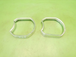 Ramki reflektora chrom lamp przód AUDI A3 8P 03-05