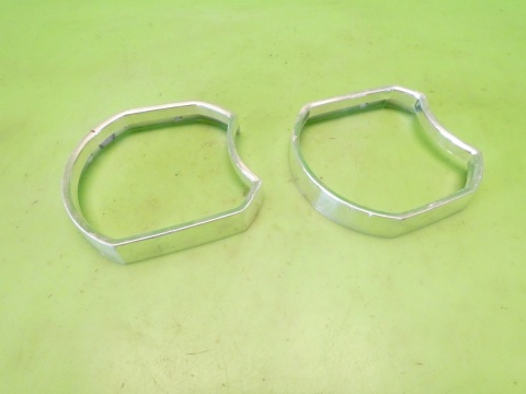 Ramki reflektora chrom lamp przód AUDI A3 8P 03-05