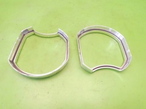 Ramki reflektora chrom lamp przód AUDI A3 8P 03-05