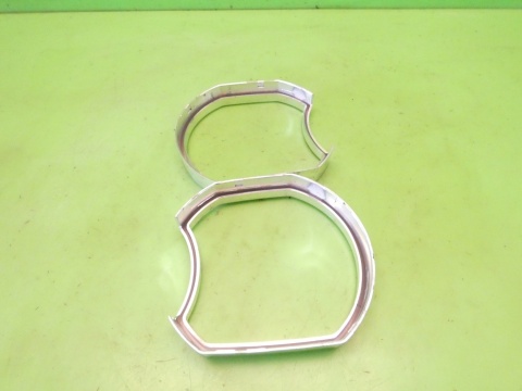 Ramki reflektora chrom lamp przód AUDI A3 8P 03-05