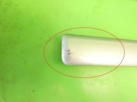 Listwa drzwiowa prawa przód 8P3853954D LY7W AUDI A3 8P HB 3D 03-05