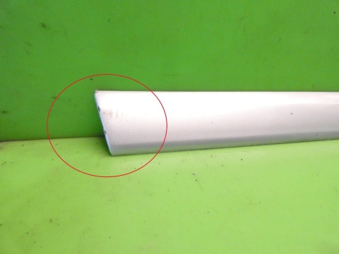 Listwa drzwiowa prawa przód 8P3853954D LY7W AUDI A3 8P HB 3D 03-05